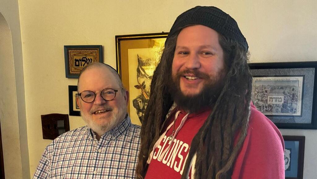 Rabbi and son