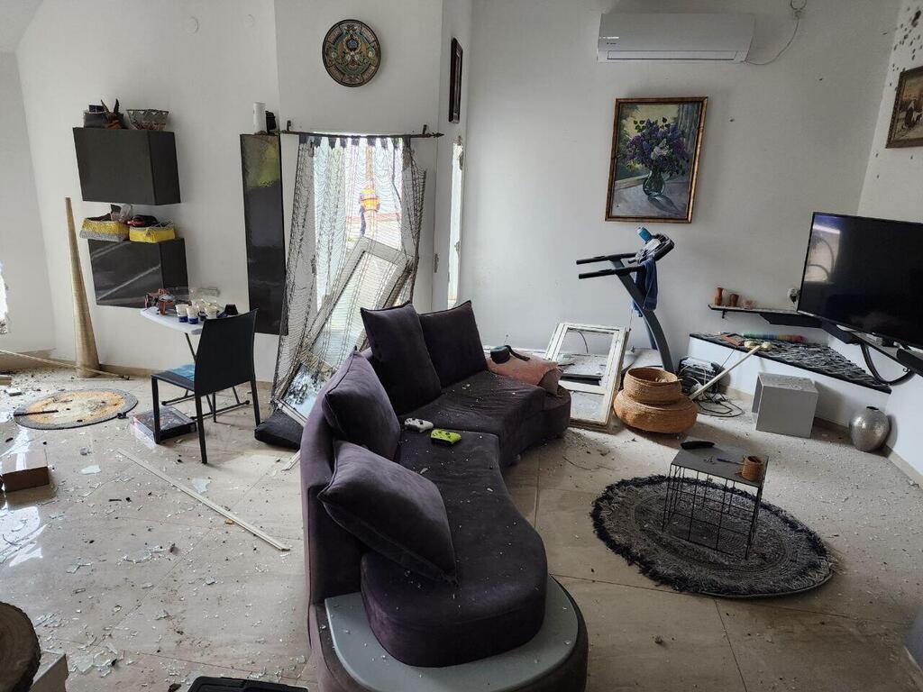 צילום: דוברות עיריית כרמיאל נפילת פריט אמל"ח בבית בכרמיאל