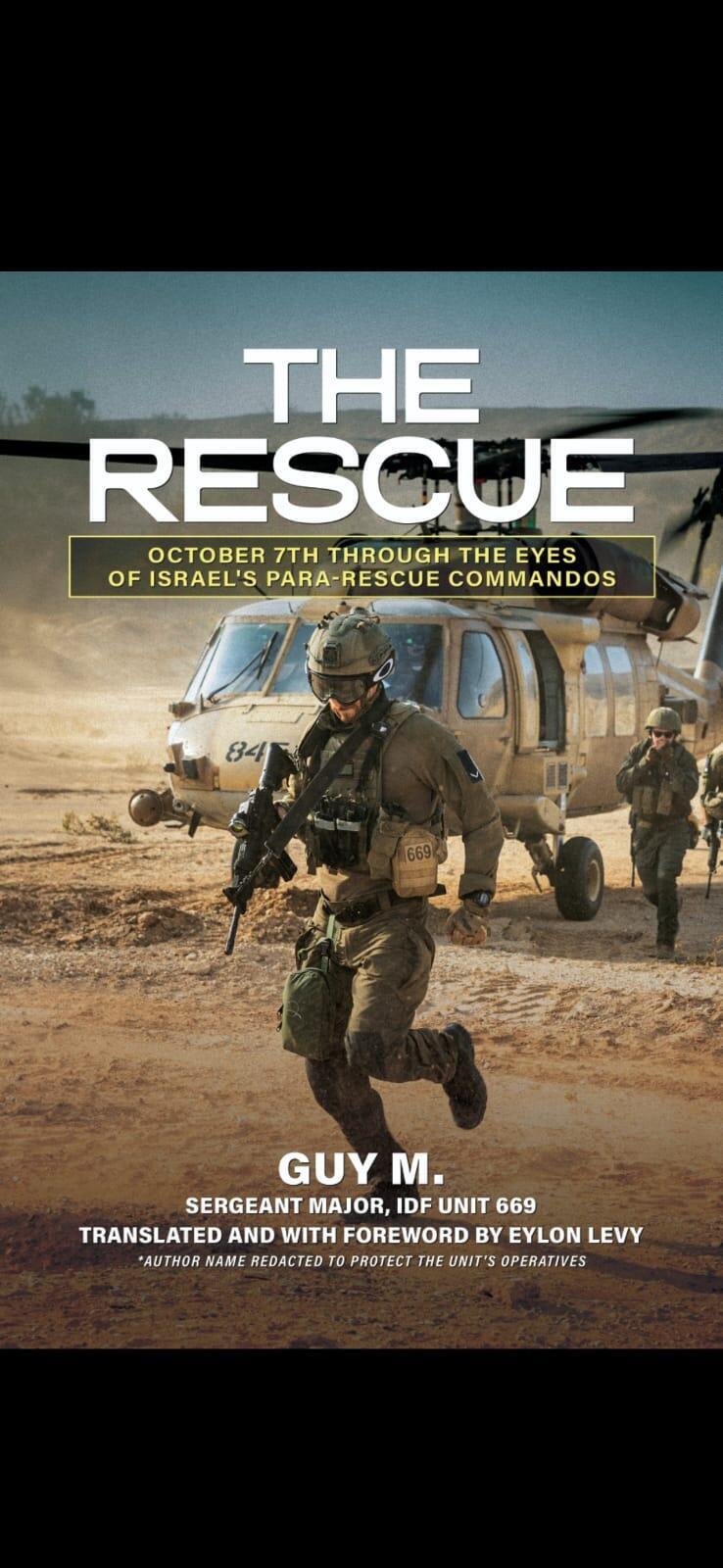 The book cover - The Rescue: October 7 through the Eyes of Israel's Para-Rescue Commandos The Rescue - book cover