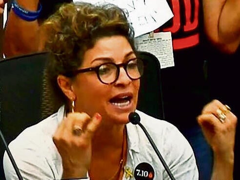 חיממה את ליבי. עדי אשכנזי בכנסת | צילום: מתוך ערוץ הכנסת yk14154802