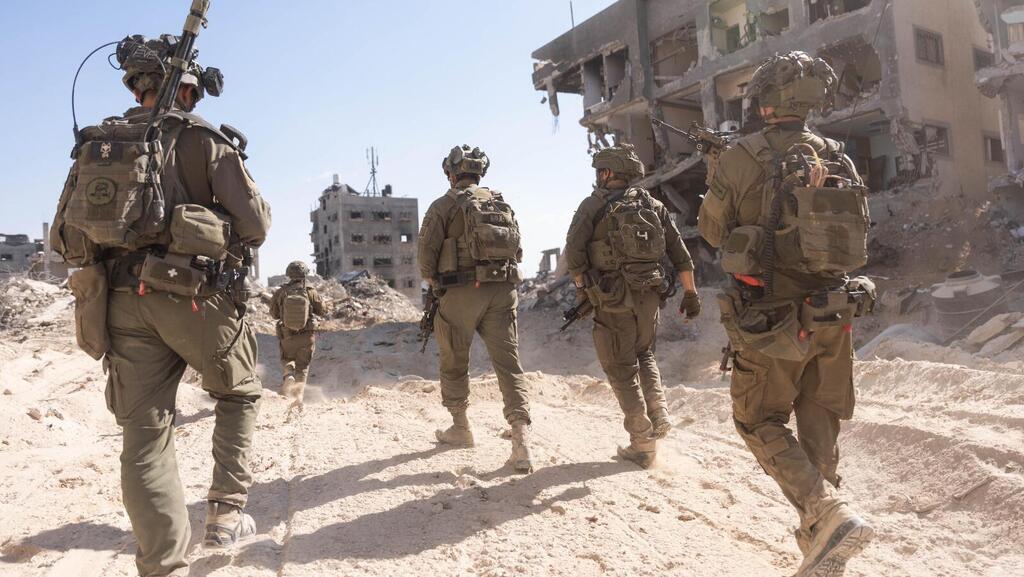 לוחמים בג'באליה (צילום: דובר צה"ל) פעילות חטיבת גבעתי בג'באליה