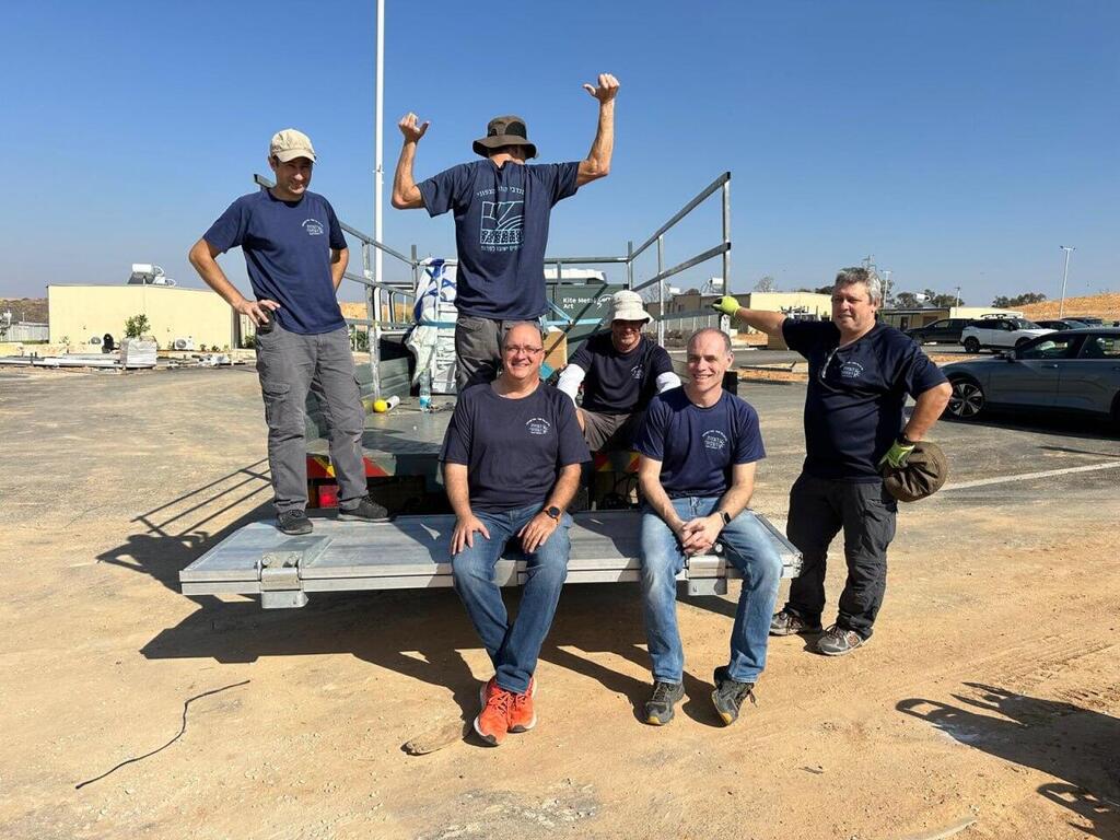 פעילות "הצוות הצפוני". "בשיא הפעילות יצאו כ-50 רכבים ביום" (צילום: באדיבות "הצוות הצפוני") פעילות "הצוות הצפוני"
