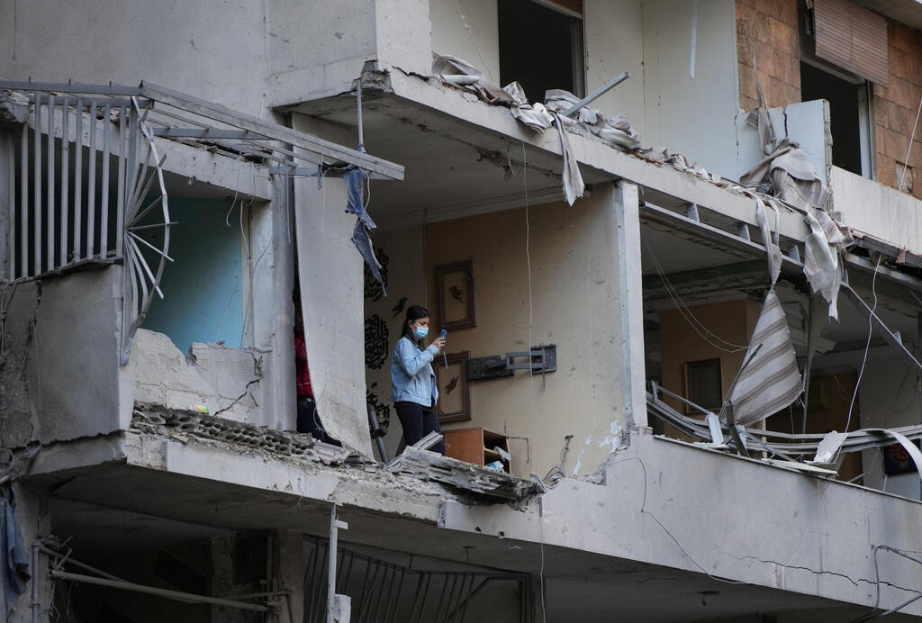 צילום: REUTERS/Mohammed Yassin הריסות בלבנון