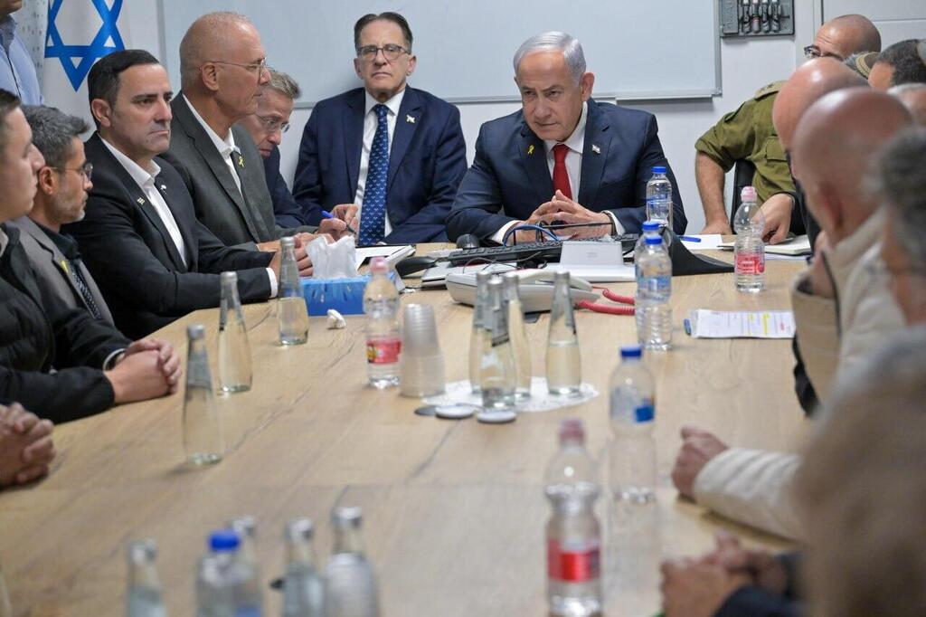 צילום: קובי גדעון/ לע״מ ראש הממשלה בנימין נתניהו בפגישה עם ראשי רשויות בצפון, בקריה בתל אביב