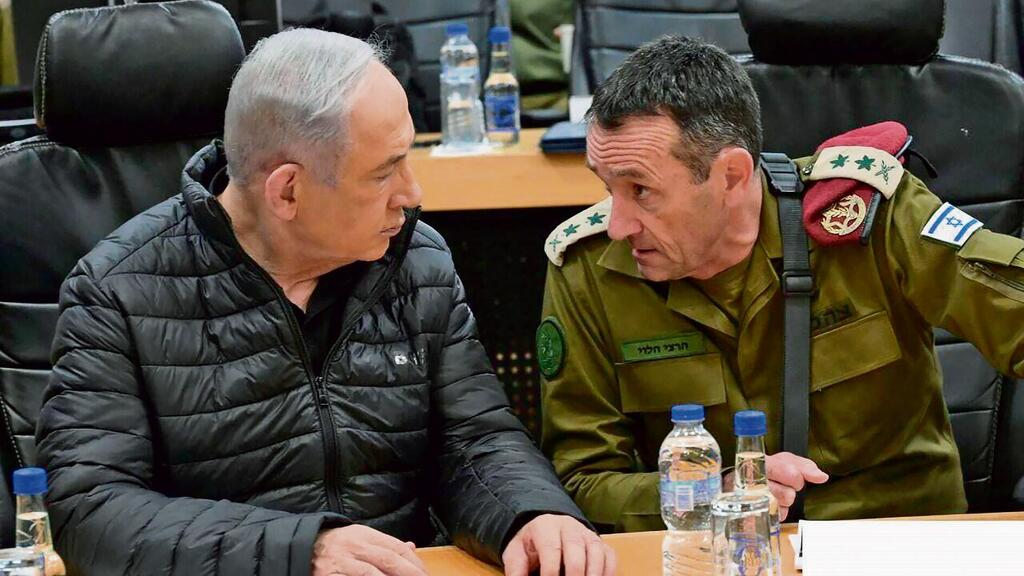 גם הם לא יוכלו להכריע את הדילמה של התושבים. הלוי ונתניהו (צילום: עמוס בן גרשום, לע"מ) בנימין נתניהו והרצי הלוי