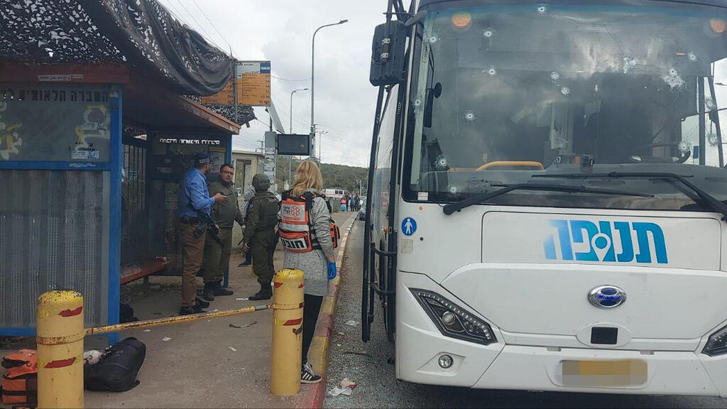 צילום: מועצת שומרון פיגוע ירי בצומת גיתי אבישר