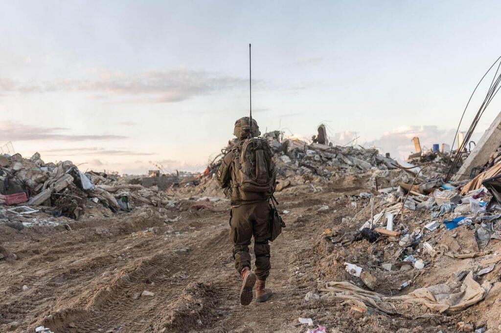 162nd Division troops operating in Rafah (Photo: IDF) אוגדה 162 בעזה