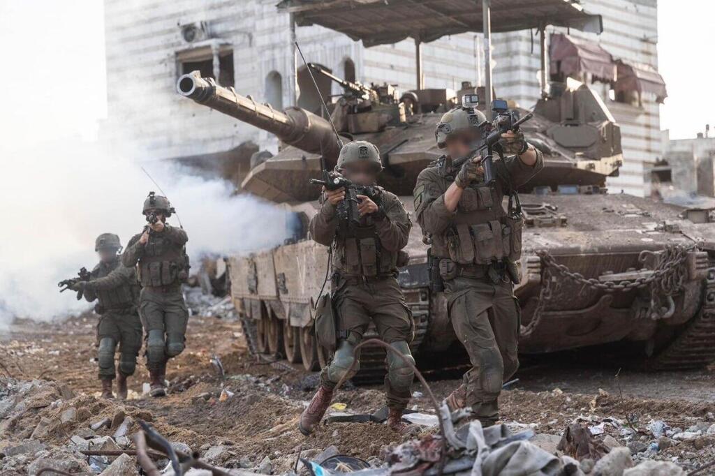 162nd Division troops operating in Rafah (Photo: IDF) אוגדה 162 בעזה