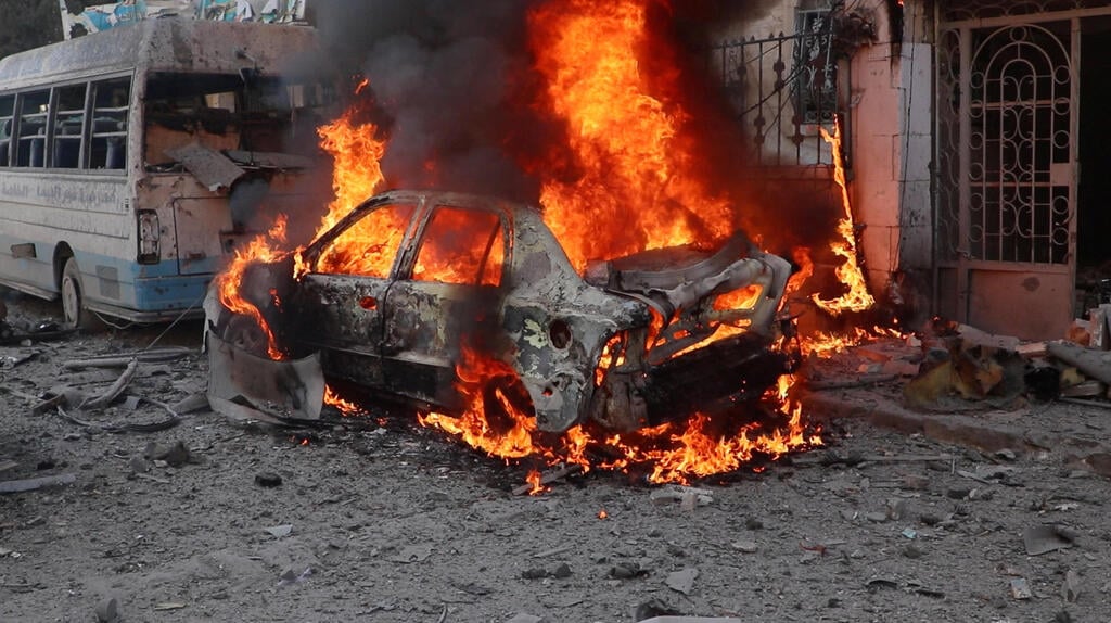 צילום: The White Helmets/Handout via REUTERS אידליב