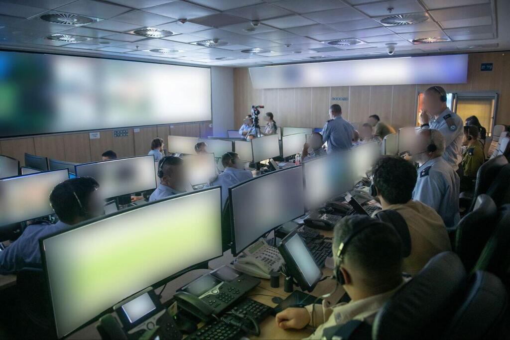 The Air Force pit in the Defense Ministry headquarters in Tel Aviv (Photo: IDF) בור חיל האוויר בבסיס הקריה
