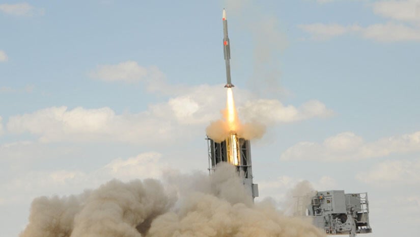 Israeli aerial defense system Barak MX (צילום: התעשייה האווירית) ניסוי שיגור מיירטי מערכת הגנה אווירית ברק MX תוצרת התעשייה האווירית