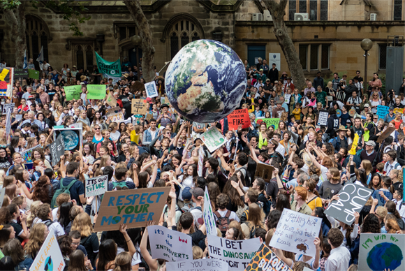 Protesters in Australia call for urgent action to address the climate crisis (Photo: Shutterstock) Protesters in Australia call for urgent action to address the climate crisis