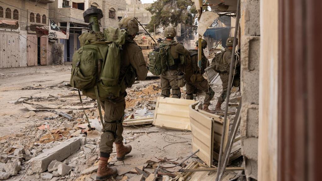IDF troops in Gaza (Photo: IDF Spokesperson's Unit) פעילות כוחות חטיבת הנח"ל ברפיח