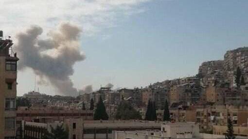 Israeli air defense strikes in Damascus מתקיפות ההגנה האווירית בדמשק על ידי ישראל