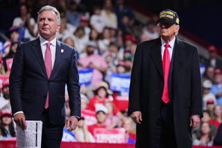 Steve Witkoff with Donald Trump 