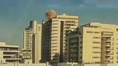 תיעוד הפגיעה ביבנה