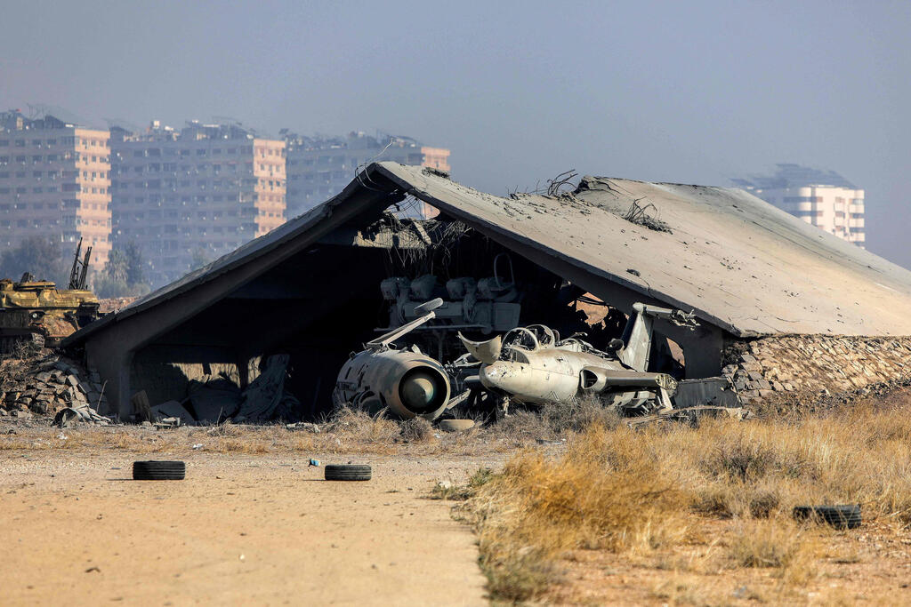 Photo: Bakr ALKASEM / AFP נזקי התקיפה בסוריה