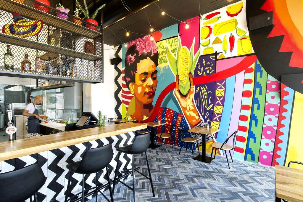 בר מקסיקני - עיצוב סטודיו 180