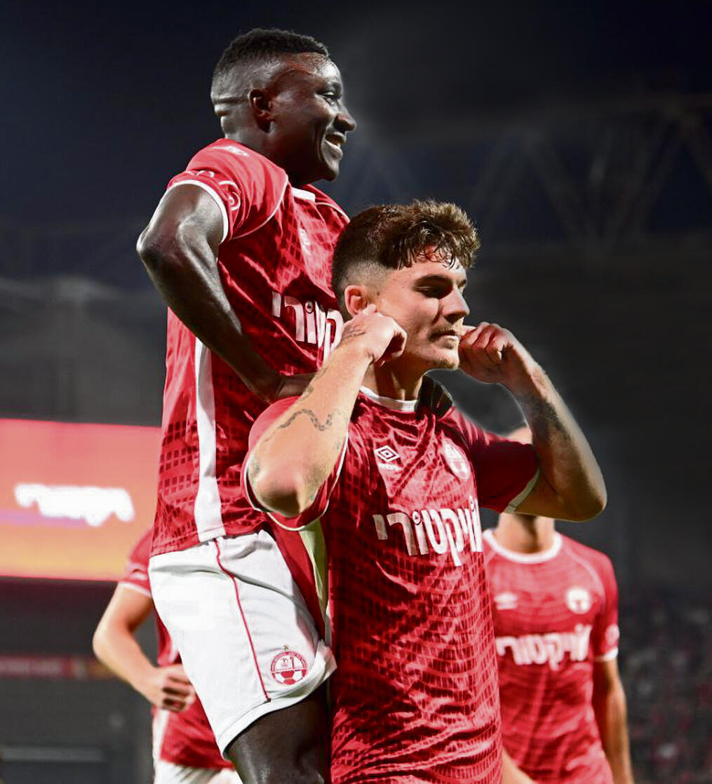 סטויאנוב חוגג את השלישי של באר־שבע | צילום: הרצל יוסף yk14181438