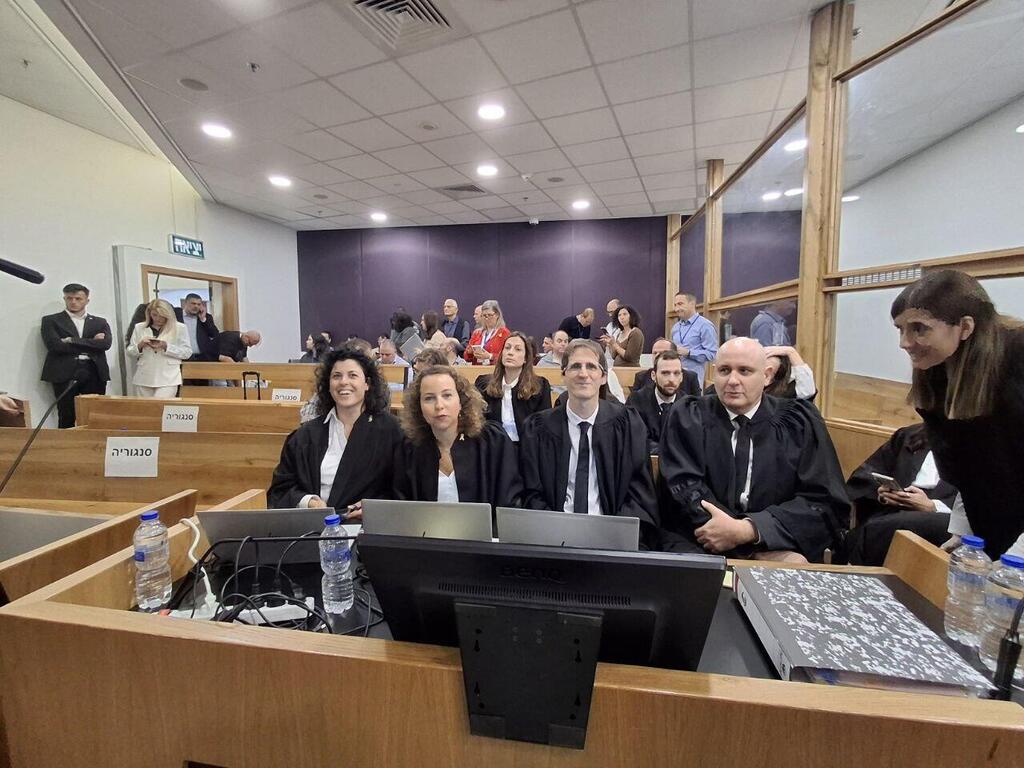 דיון עדות נתניהו במחוזי ת"א (צילום: נטעאל בנדל) דיון עדות נתניהו במחוזי ת"א
