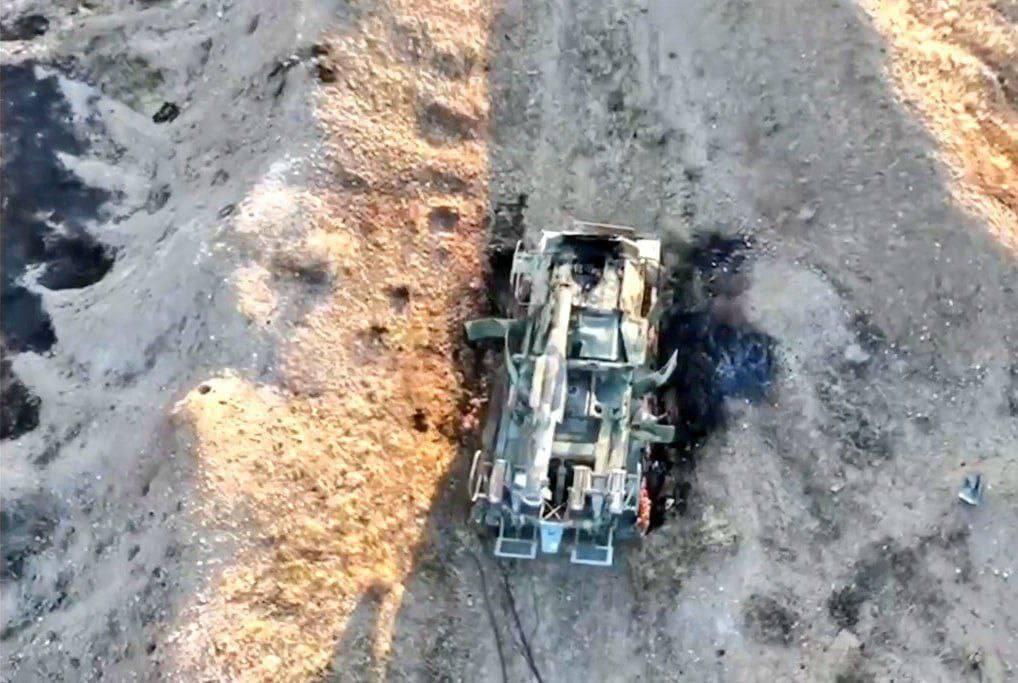 SA-17 battery destroyed by IDF in Damascus סוללות SA-17 שחיל האוויר השמיד בשדה התעופה אל-מאזה שבדמשק