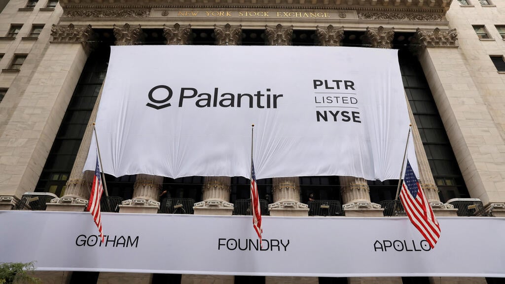 Palantir Technologies (Photo: Andrew Kelly / Reuters) פלנטיר טכנולוגיות