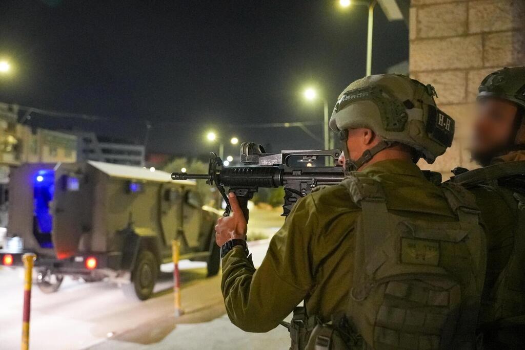 פעילות כוחות צה"ל בקבאטיה (צילום: דובר צה"ל) סריקות כוחות צה"ל ביו"ש