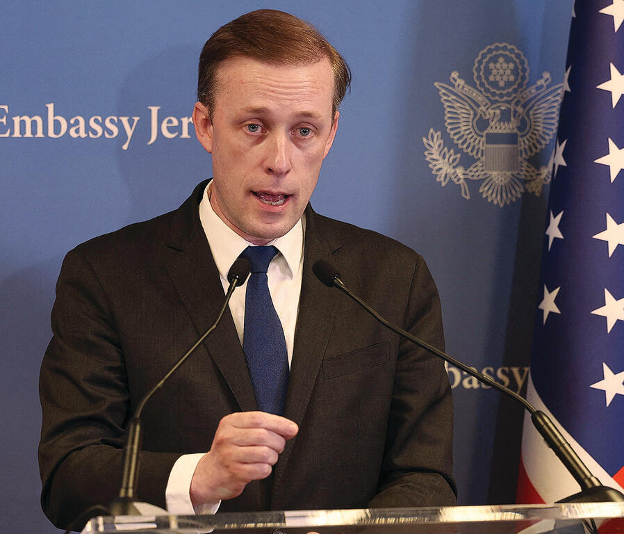 "כל יום מביא איתו עוד סכנה". ג'ייק סאליבן | צילום: ABIR SULTAN , yk14185219