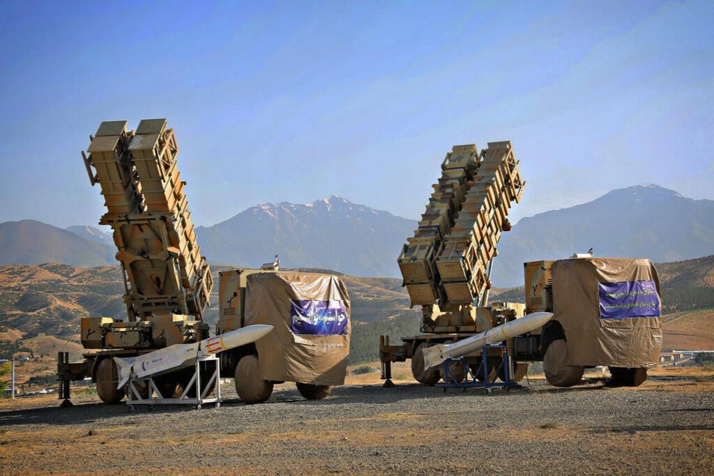 Iranian-made Sayyad 3 anti-aircraft system ציאד 3