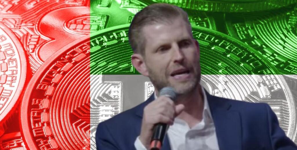 Eric Trump speaks at the Bitcoin MENA conference in Abu Dhabi, UAE (Photo: Screenshot from YouTube) Eric Trump speaks at the Bitcoin MENA conference in Abu Dhabi, UAE