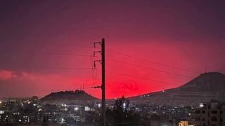 תקיפות באזור אל-קלמון בפרברי דמשק, סוריה