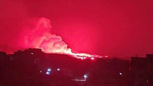 IDF strikes in Damscus suburbs תקיפות באזור אל-קלמון בפרברי דמשק, סוריה
