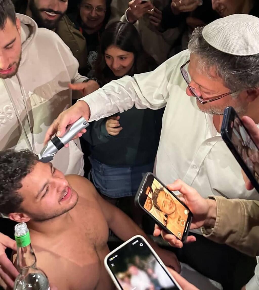 חלאקה (צילום: אינסטגרם) שובאל בן גביר גיוס