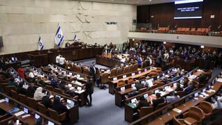 הצבעה שנייה על התקציב במליאת הכנסת