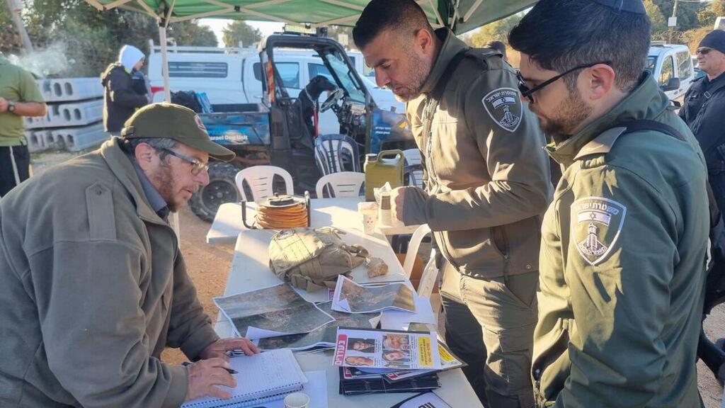 צילום: דוברות יכ"ל תחנת משטרת צפת ויכ"ל במבצע חיפוש מיוחד אחר נעדרים באיזור מירון וצפת