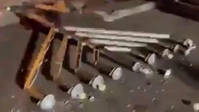 חנוכייה הושחתה בבית הכנסת קהילת שערי תורה בטורונטו