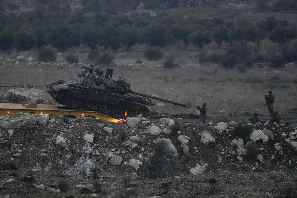 צילום: AP Photo/Matias Delacroix חיילי צה"ל בקו אלפא