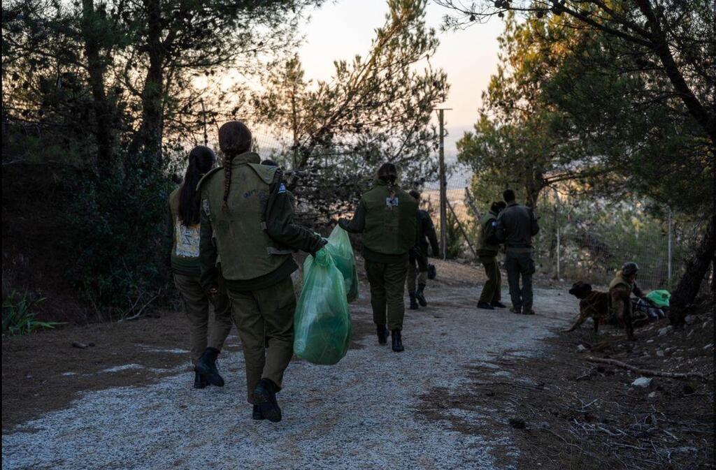תיעוד, חיילי צה"ל במבצע ניקוי ופינוי ציוד צבאי, נפלים ופסולת ממרחב הצפון לצורך שיקום הישובים