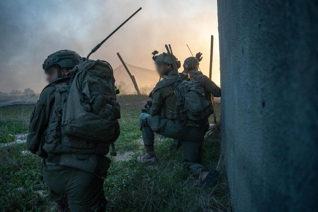 תיעוד מפעילות צוות הקרב של חטיבת כפיר ברצועת עזה
