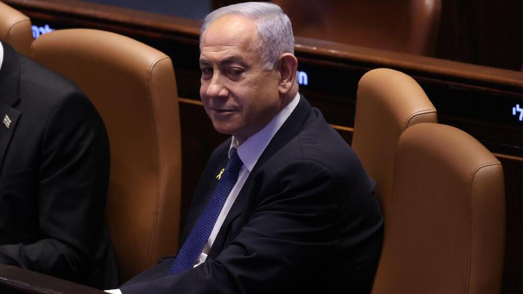 Benjamin Netanyahu (Photo: Alex Kolomoisky ) רה"מ בנימין נתניהו במליאת הכנסת, דיון 40 החתימות