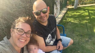 נעה כץ ובעלה אורן