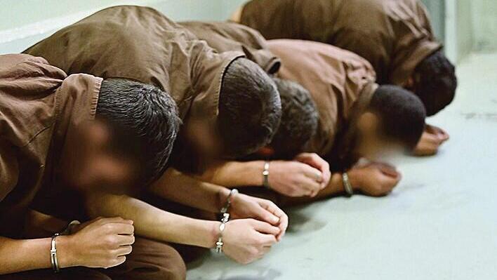 Photo: Israel Prison Service מחבלי נוח'בה במעצר