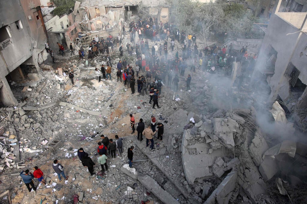 Aftermath of Israeli strikes in Gaza (Photo: Omar AL-QATTAA / AFP) עזה