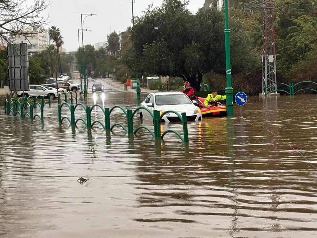 מזג אוויר סוער ברחבי הארץ