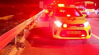 אירוע אלימות בכביש 40 בין מחלף רהט למחלף דבירה בו נפגעה ילדה בת 4