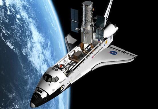 An immense contribution to the study of the universe. The space shuttle Discovery deploying the Hubble Space Telescope into orbit (Illustration: NASA) An immense contribution to the study of the universe. The space shuttle Discovery deploying the Hubble Space Telescope into orbit