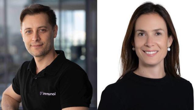 Noam Solomon (left) and Karin Noy