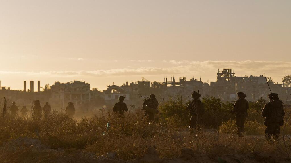IDF troops operating in Gaza (Photo: IDF) יחידת יהל״ם ואוגדה 99 השמידו אתר תת-קרקעי לייצור אמצעי לחימה במרכז רצועת עזה
