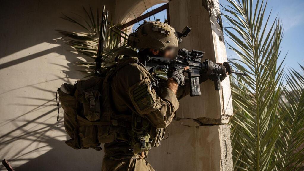 IDF soldier in Gaza (Photo: IDF) תיעוד של כוחות חטיבת כפיר במבצע בשכונת הקצינים בצפון רצועת עזה בה התבצרו מפקדי ארגון הטרור חמאס