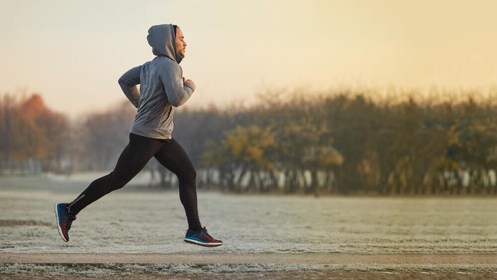 ריצה בחורף